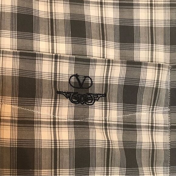Valentino jeans plaid shirt - Picture 5 of 6